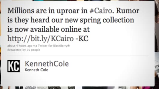 Kenneth Cole on Twitter