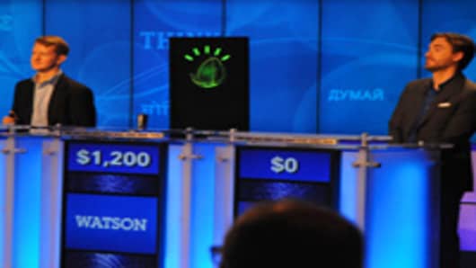 IBM's Watson computer system, powered by IBM POWER7, competes against Jeopardy!’s two most successful and celebrated contestants Ken Jennings and Brad Rutter.