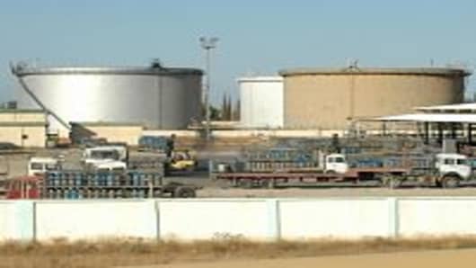 Oil and gas fields in Tripoli, Libya
