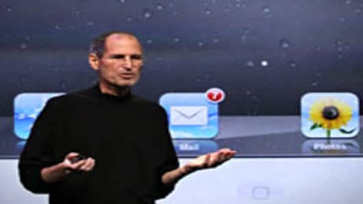 Apple CEO Steve Jobs speaks during an Apple Special event to unveil the new iPad 2 at the Yerba Buena Center for the Arts on March 2, 2011 in San Francisco, California