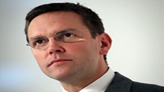 James Murdoch, son of Rupert Murdoch and Chairman and Chief Executive of News Corporation, Europe and Asia.
