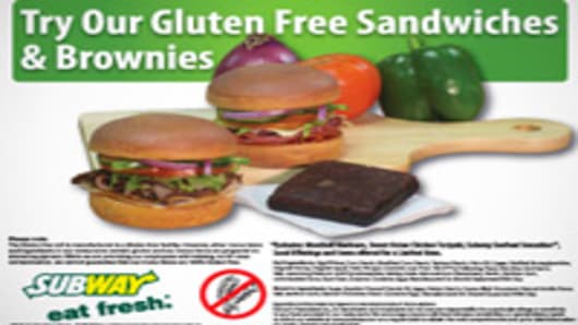 Gluten Free Subway Offerings