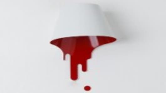 Dripping Blood Lamp