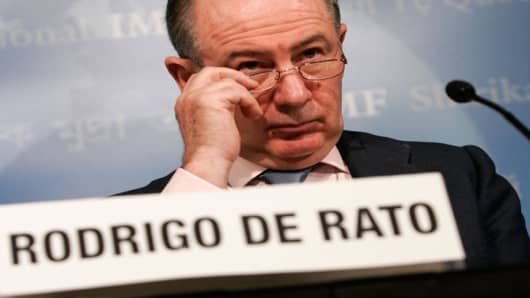 Tenure: June 7, 2004 – October 31, 2007Rodrigo de Rato was the third IMF managing director in a row to resign. After only three years in office following his appointment as Köhler’s replacement, the Spaniard decided to leave the IMF "for personal reasons." He went on working as a counsellor for Criteria-Caixacorp, Banco Santander – the largest European private bank – and Lazard. In 2009, de Rato announced he would give up these positions to join Caja Madrid, and become the Spanish savings bank’s