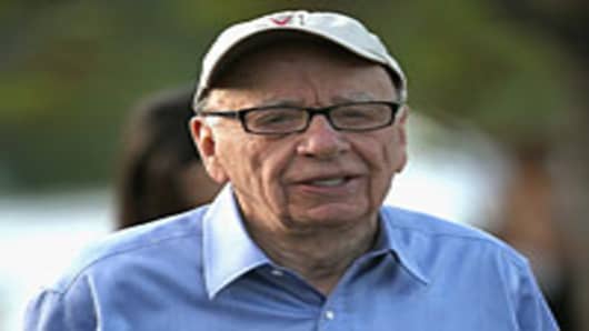 Rupert Murdoch, Chairman and CEO of News Corporation, attends the Allen & Company Sun Valley Conference with his wife Wendi on July 7, 2011 in Sun Valley, Idaho.
