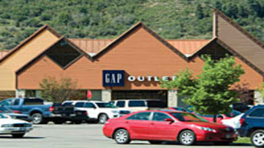 A Tanger Outlet Mall in Park City, Utah.