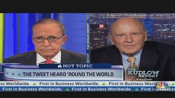 Jobs Data Too Good to Be True: Jack Welch