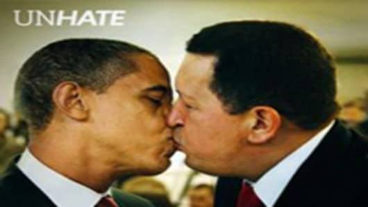Benetton Unhate Obama & Chavez