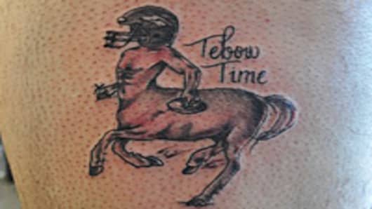Tebow Tattoo Goes Viral