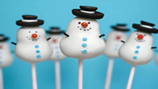 Bakerella's Snowmen Cake Pops