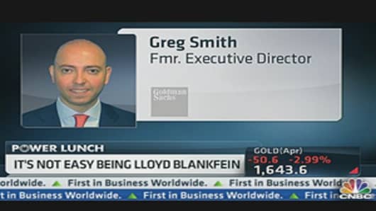 Greg Smith, Goldman Sachs