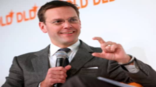 James Murdoch, News Corp.'s chairman for Europe and Asia.