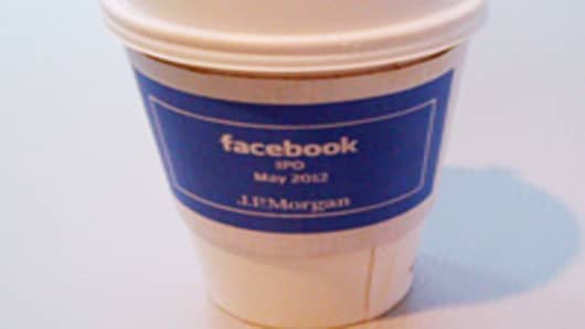 Facebook IPO Coffee cup
