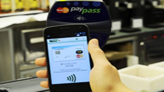 Mastercard launches PayPass at CTIA Wireless 2012.