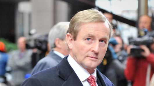 Irish Prime Minister Enda Kenny.