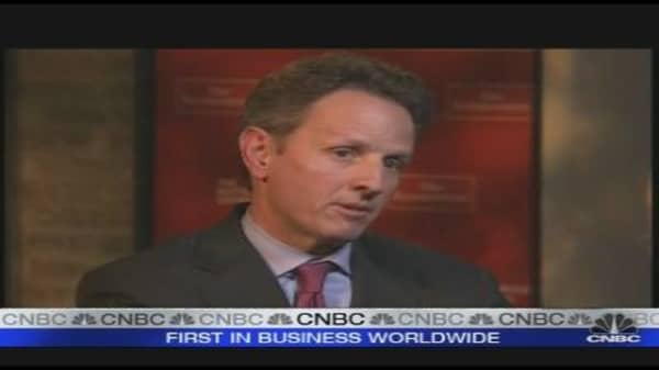 CNBC Exclusive: Geithner on the Dollar's Status