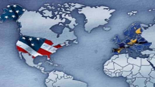 American Europe Map