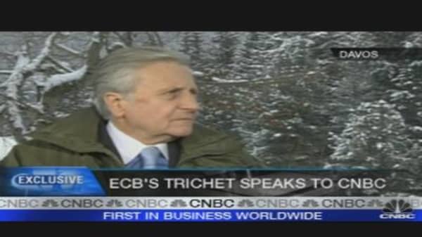 Euro Debt Levels Not Sustainable: Trichet