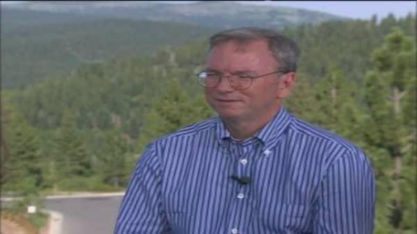 Google CEO Eric Schmidt on Jobs, M&A and Technology
