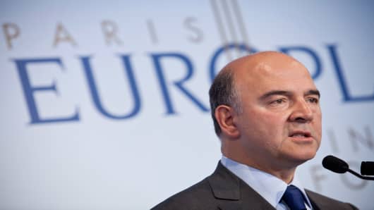 France Finance Minister, Pierre Moscovici