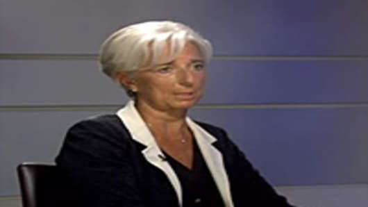 Maria Bartiromo interviews Christine Lagarde.