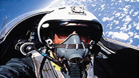 Edge of space in the MiG-29