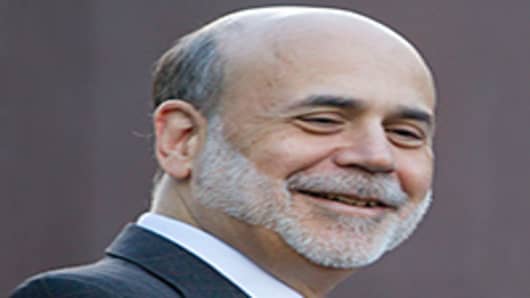Bernanke at Jackson Hole in 2010 when he hinted about QE2