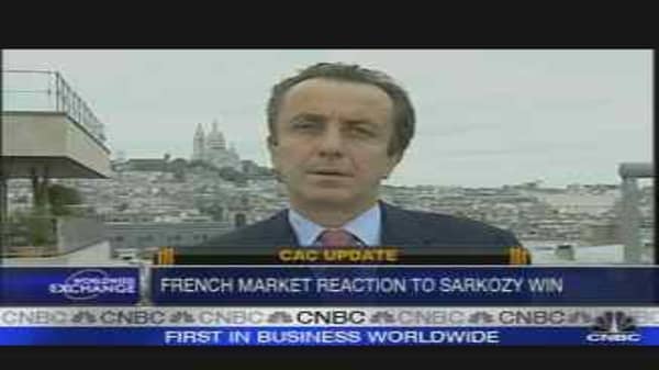 French Market Reaction to Sarkozy Win