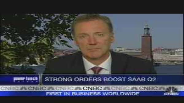 Saab CEO on Earnings