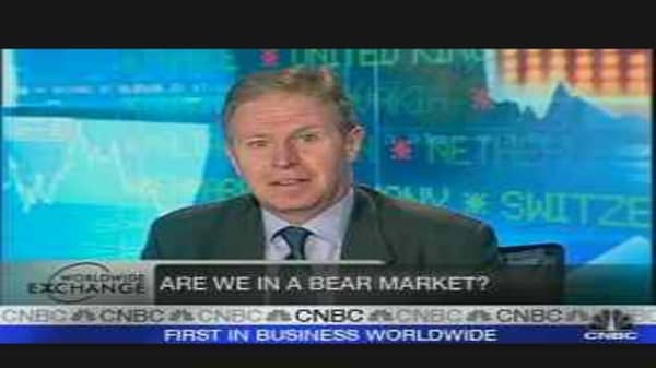 Are We in a Bear Market?