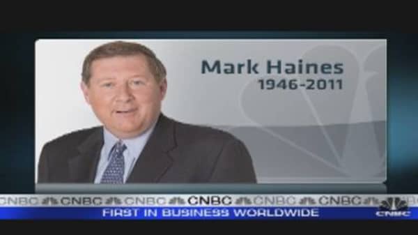 CNBC's Mark Haines Passes Away, Age 65