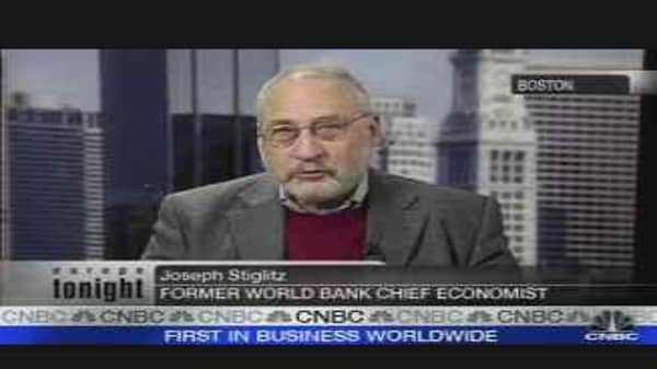 Stiglitz on US Economy