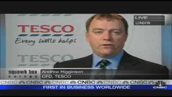 Tesco Shakes Off Retail Gloom