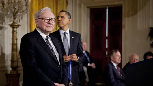 Warren Buffett, Barack Obama