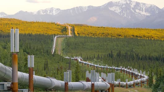 Trans-Alaska oil pipeline