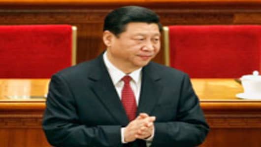 China's Vice President Xi Jinping