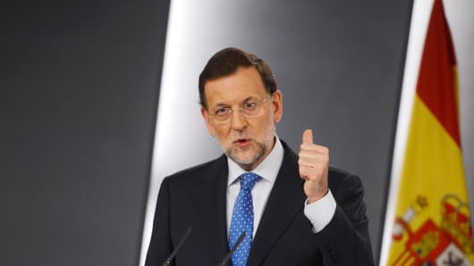 Prime Minister of Spain, Mariano Rajoy.