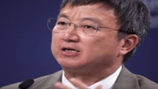 Zhu Min, deputy managing director of the International Monetary Fund (IMF)
