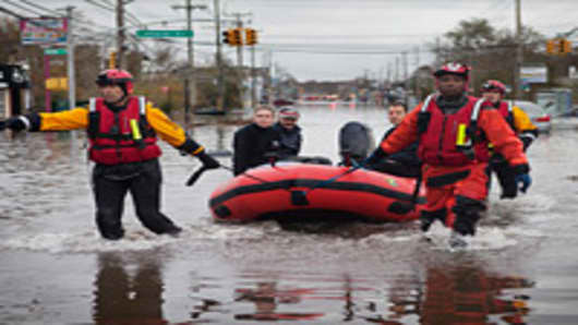Sandy's Economic Cost: Up to $50 Billion and Counting