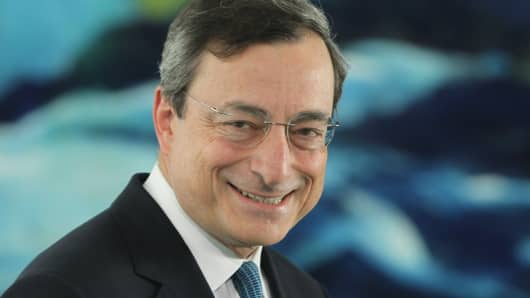 Mario Draghi, President of the European Central Bank