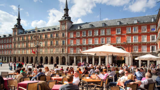 Plaza Mayor in Spain