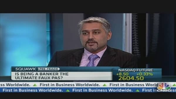Is Being a Banker a Conversation Killer?