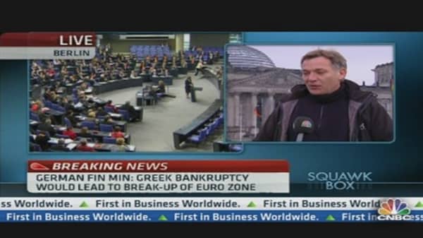 Greek Debt Deal Is 'Path to Disaster': German Lawmaker 
