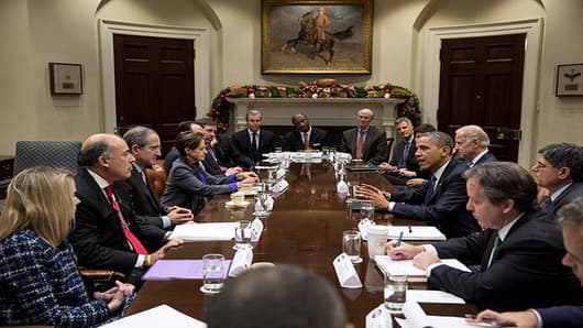 Obama: Let's Get 'Fiscal Cliff' Deal Before Christmas