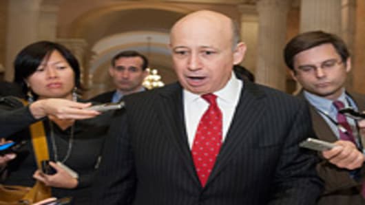 Everything Must Be Touched in Fiscal Debate: Blankfein