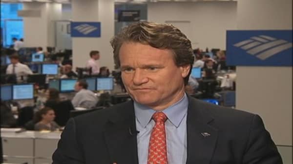 Fiscal Cliff Concerns Hurt Business Spending: BofA CEO