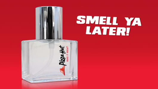 Pizza Hut Canada has designed a limited edition perfume that has been shipped out to 100 people who won a bottle.
