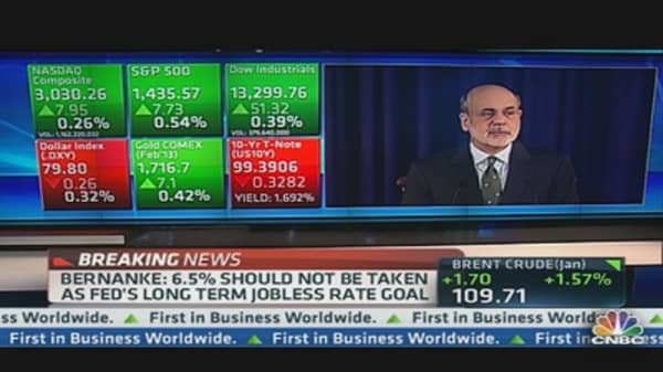Bernanke: Economy Expanding at Moderate Pace