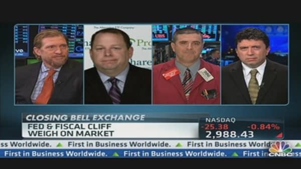 Fed & Fiscal Cliff Weigh on Market