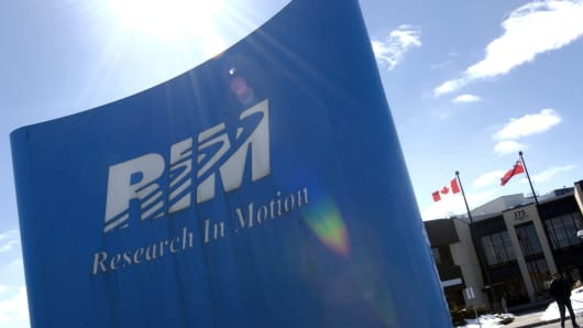 Research in Motion headquarters in Waterloo, Canada.